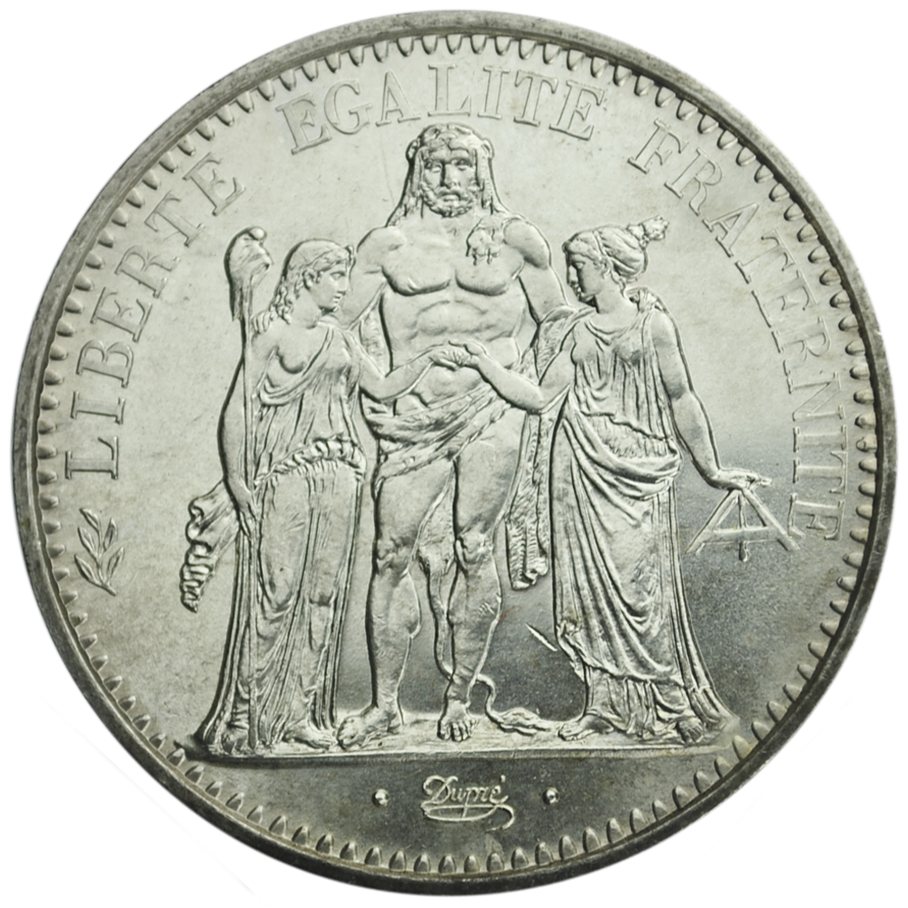 FDC N54455 10 francs Hercule 1973 ARGENT ancienne pièce monnaie France 
