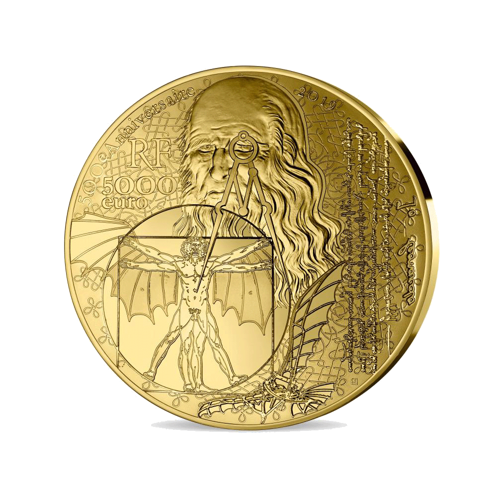 5000 Euro Gold Joconde 19